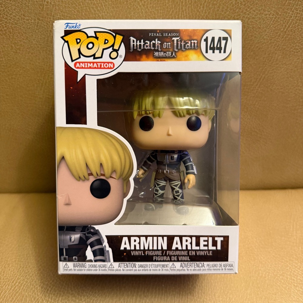 Armin Arlelt #1447 Funko Pop Animation Attack on Titan Final Season Figure